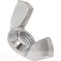 NWGSS1/4F 1/4-28 WING NUT SS